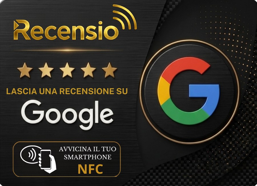 Card NFC Recensio — Lascia una recensione su Google