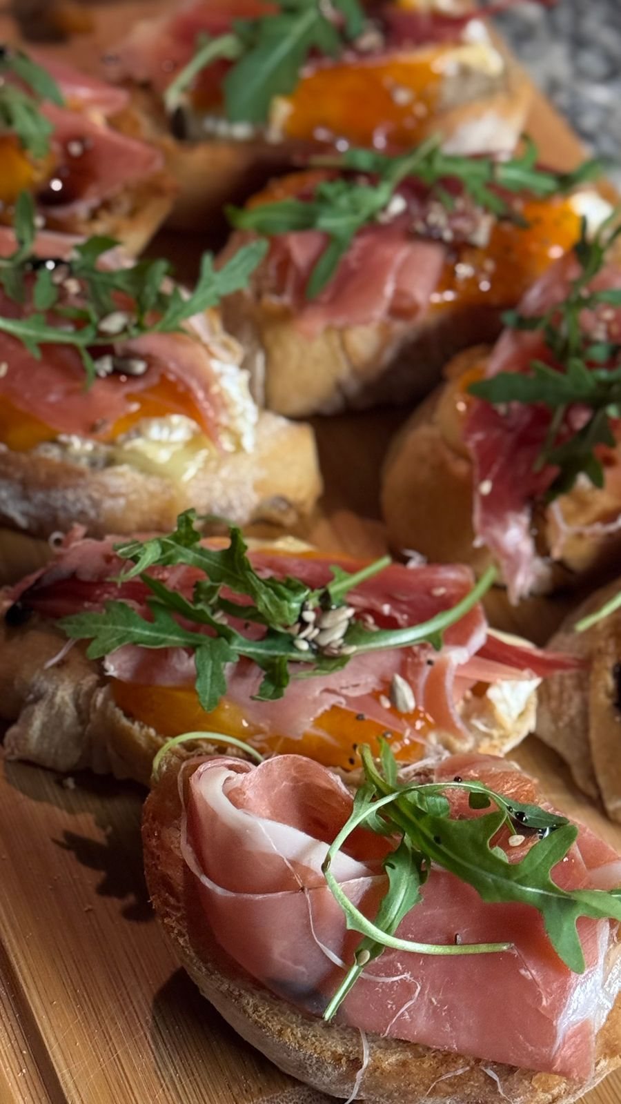 Crostini al Prosciutto