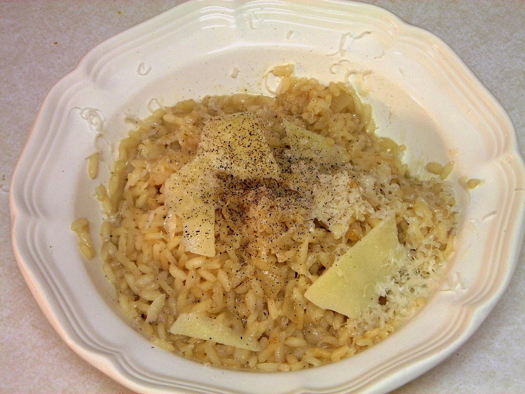 Risotto Zafferano e Liquirizia