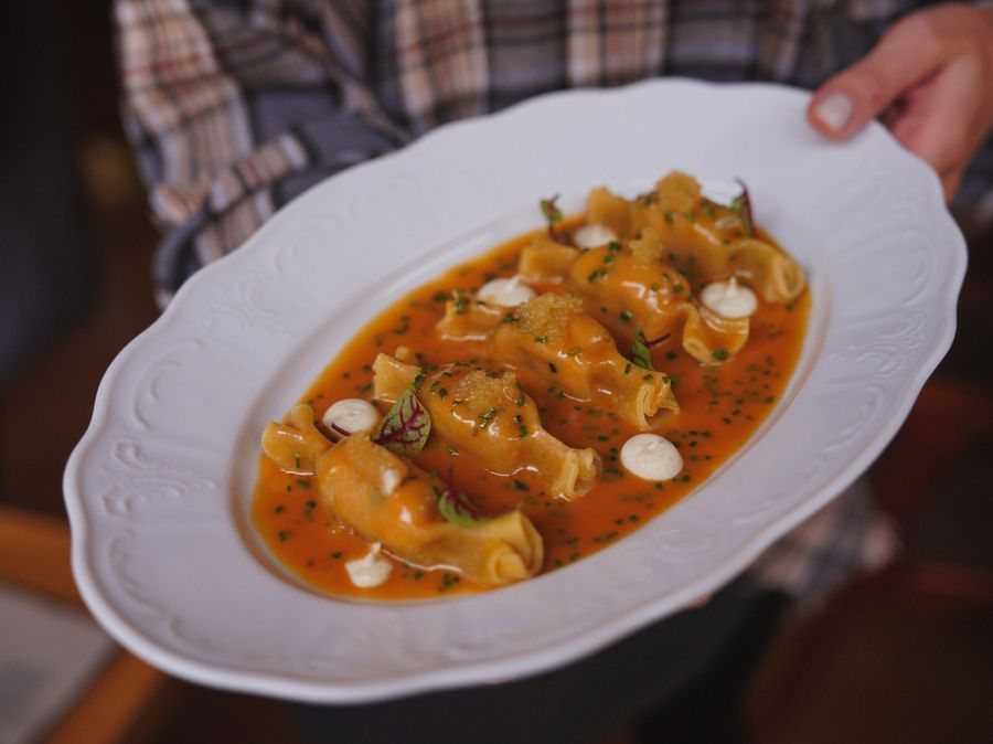 Tortellini in Brodo di Cappone